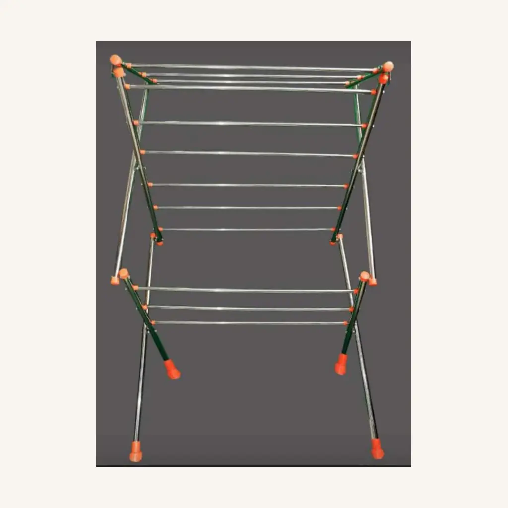 DOUBLE-LEVEL CLOTHES DRYING STAND