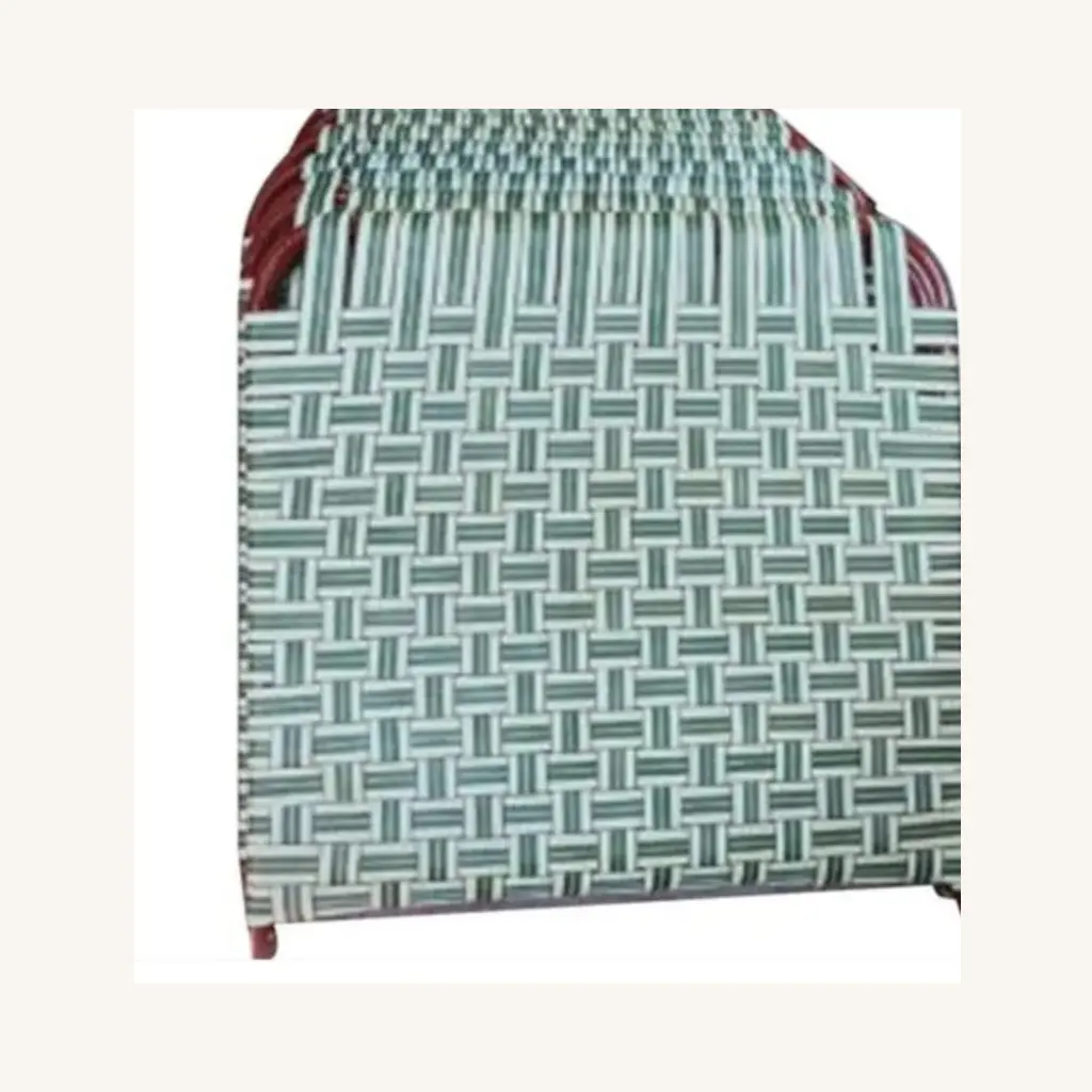 FOLDING WOVEN STEEL COT