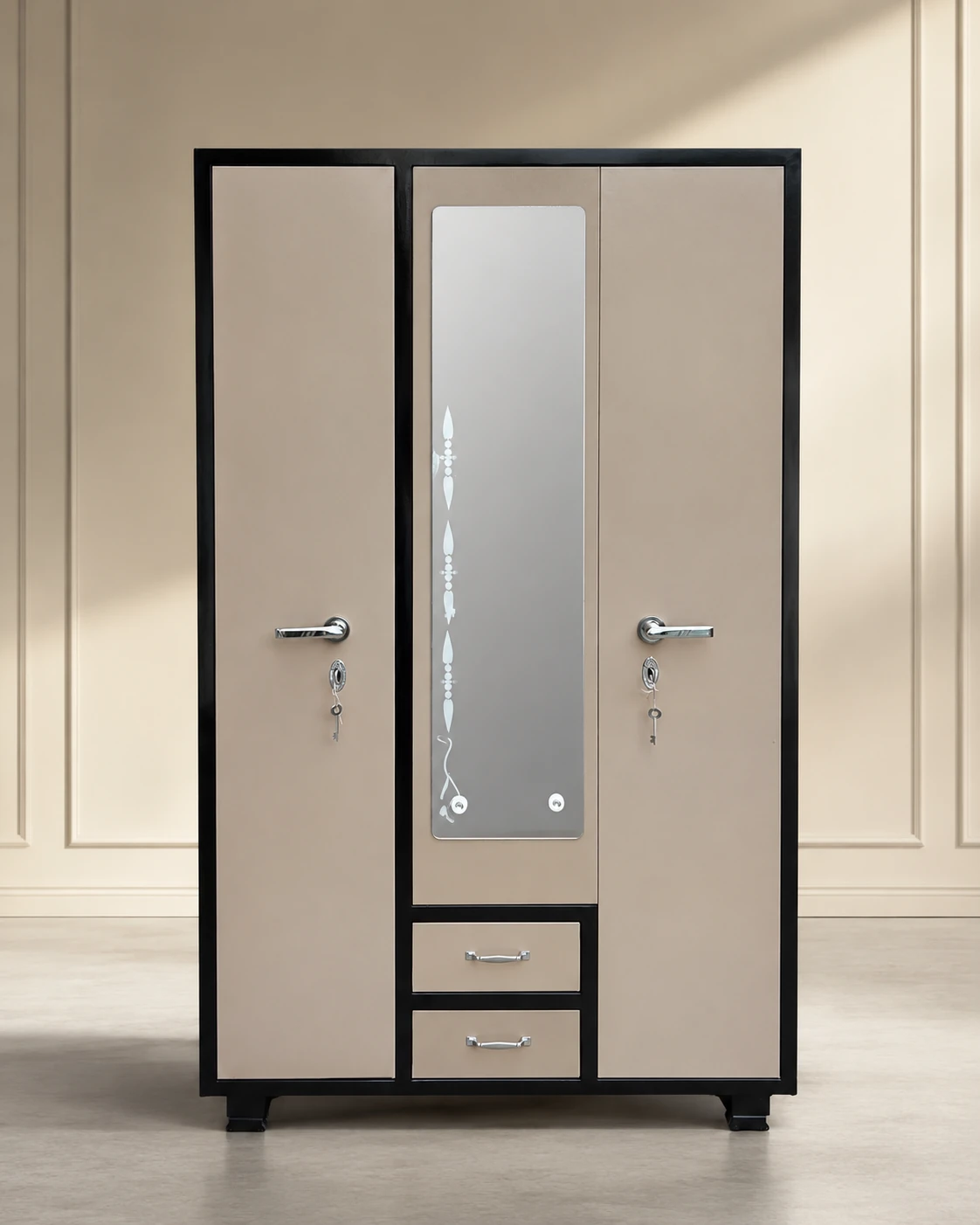 3 DOOR CENTER DRESSING ALMIRAH